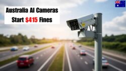 Australia’s New AI Traffic Cameras Start $415 Rolling-Red Fines: Drivers Shocked Even Without Crossing the Line