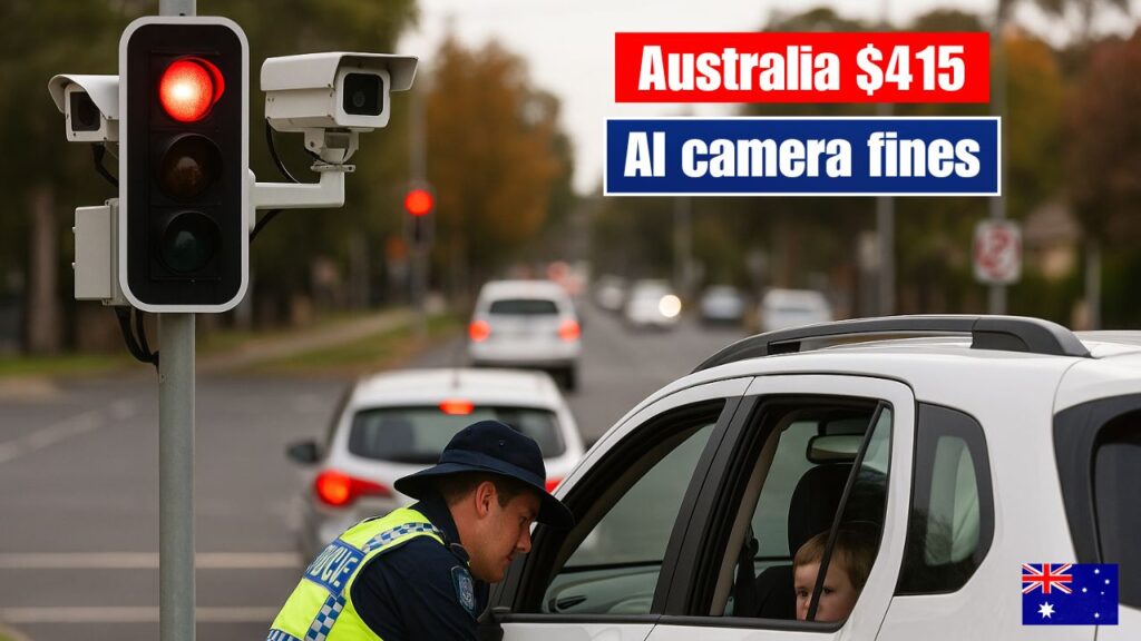 New AI Cameras Red Light Rule Change in Australia